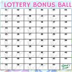 lottery bonus ball number